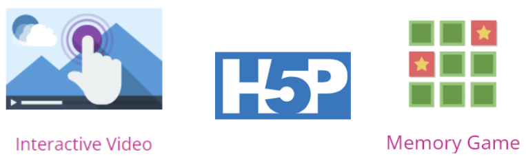 H5P Vídeo y memory