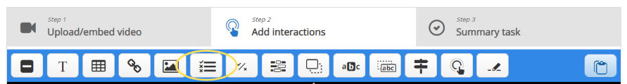 Interacción cuestionario