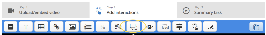 Interacción arrastra y une