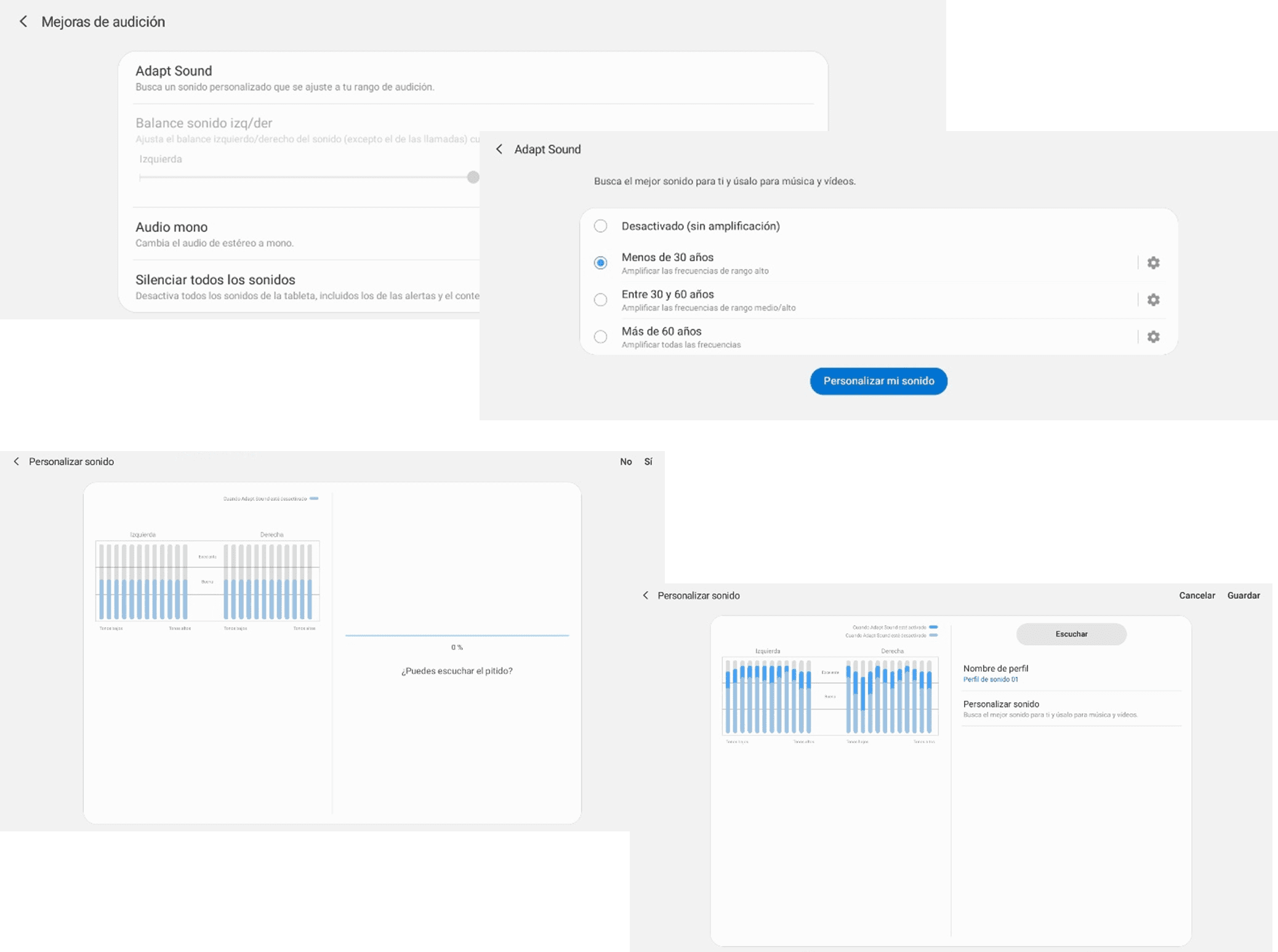 Mejoras de audición Adapt Sound