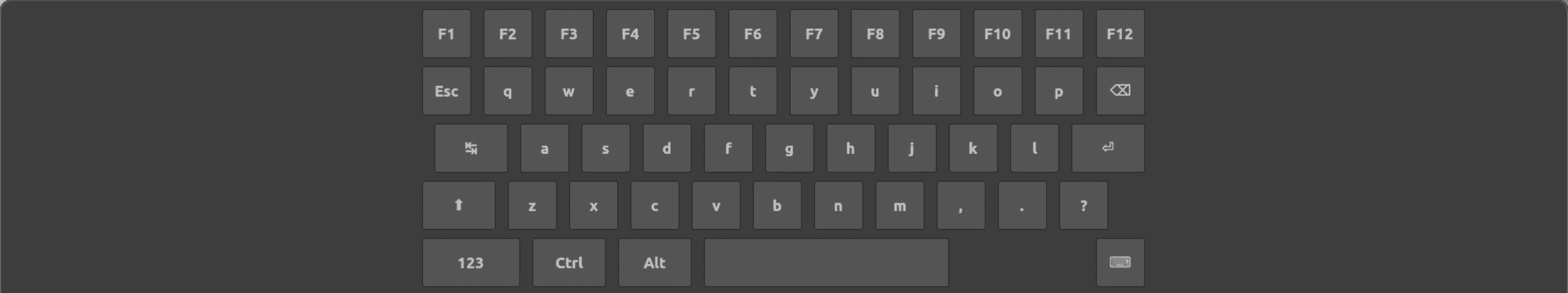 Teclado Linux 2