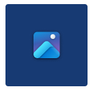 Captura del logo de Fotos de Windows