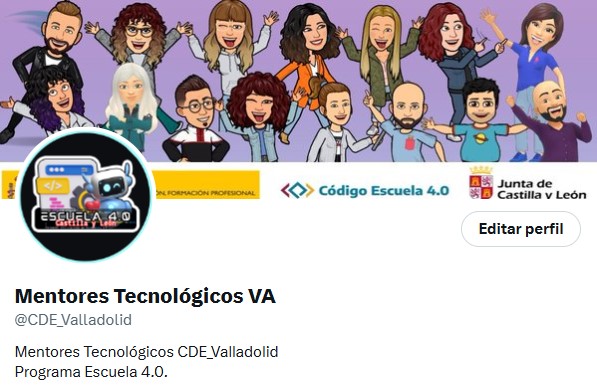 Captura de pantalla del perfil de un usuario de X