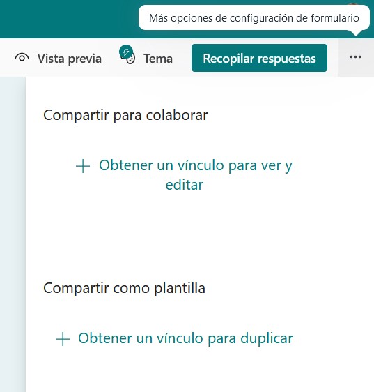 Compartir documento en Forms