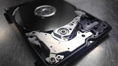 Imagen de un disco duro