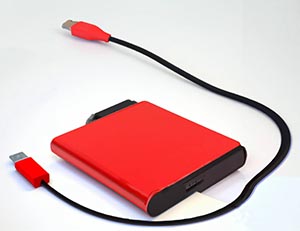 Imagen de un disco duro externo