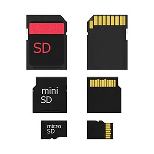 Imagen de tarjetas de memoria