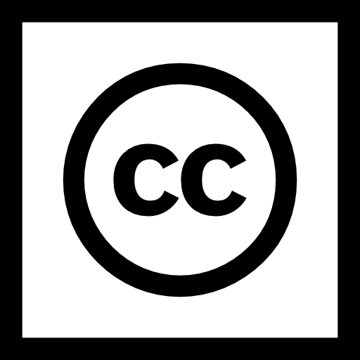 En la imagen se muestra el icono de Creative Commons
