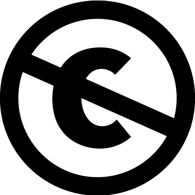 En la imagen se muestra el icono de dominio público