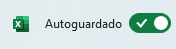 Captura de pantalla de la pestaña de Autoguardado.
