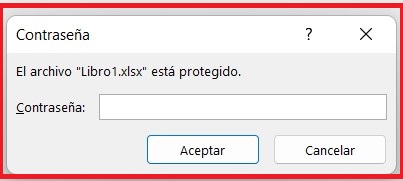 Captura de pantalla de Excel