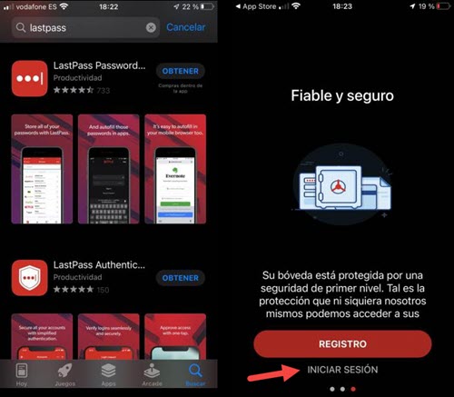 Aplicación para iOS