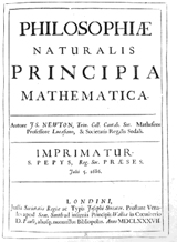 Publicación de Isacc Newton
