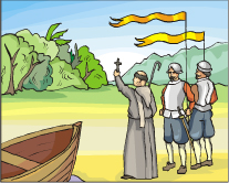 Los colonos que iban con la expedición