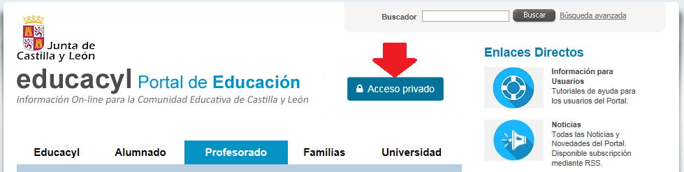 Acceso a Portal