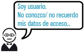No conozco mis datos de acceso