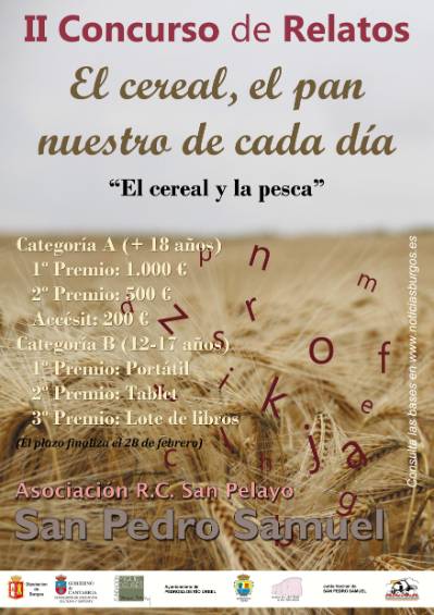 Cartel II Concurso de Relatos-cereal