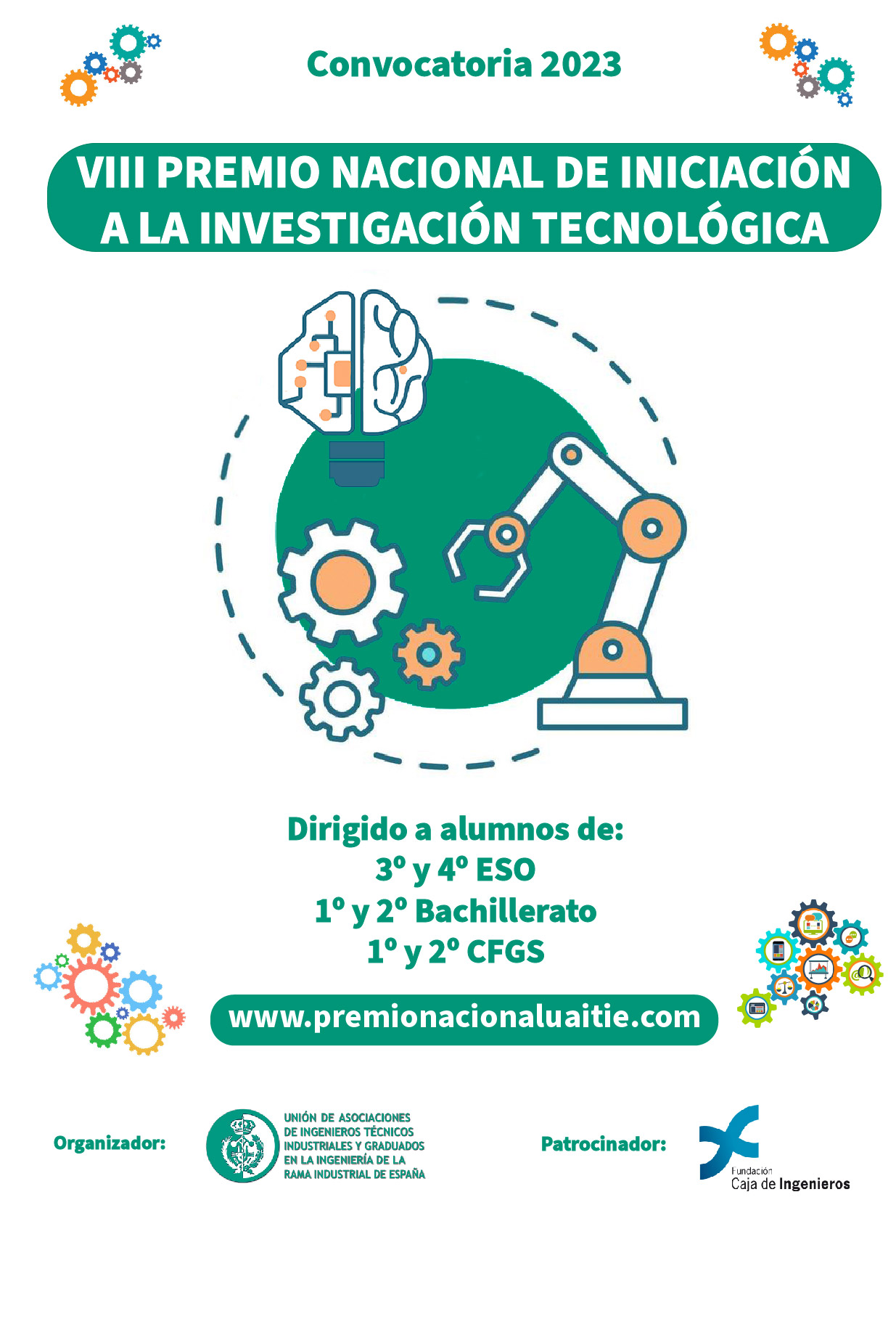 Cartel Premio Nacional, convocatoria 2023