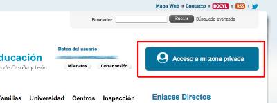 Acceso a mi zona privada