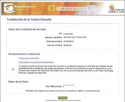 validación de formulario. opción a