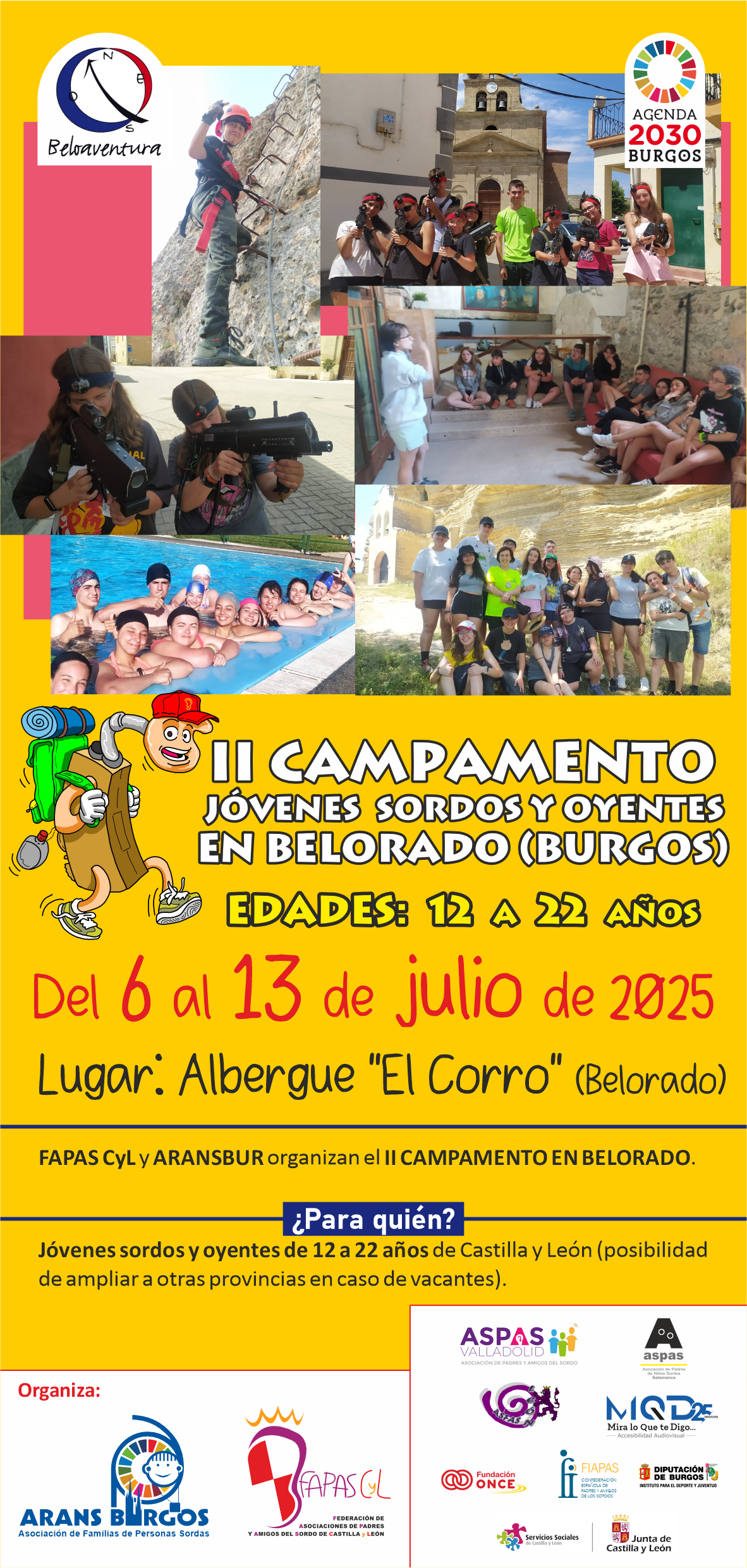 pasamano Campamento Belorado 2025 cara1