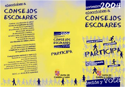 Tríptico Consejos Escolares 2004/2005 - 1