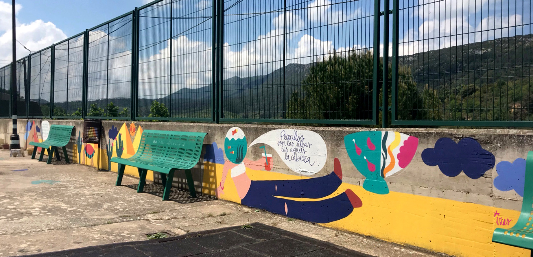 Mural del CEIP SAN SALVADOR