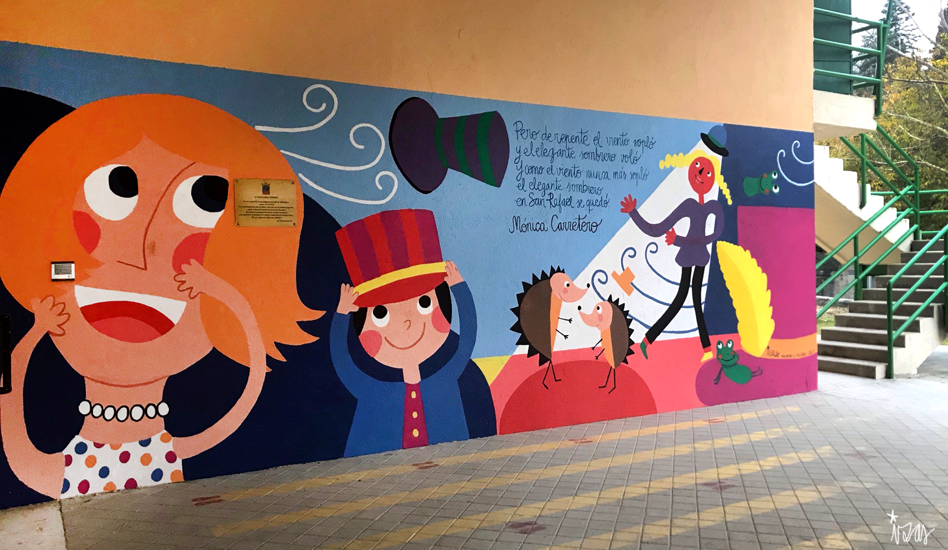 Mural del CRA SAN RAFAEL