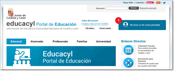 acceso zona privada educacyl 600x246