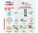 CRIEs de Castilla y León Logo with Book and Hills